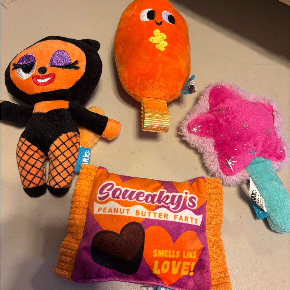 Bark box dog toys. Best on market.